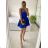 Trägerloses kurzes Partykleid für Damen (Einheitsgröße S/M) ITALIAN FASHION IMPBB23A200591