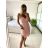 Elegantes trägerloses Partykleid für Damen (Einheitsgröße S/M) ITALIAN FASHION IMPBB23A10989