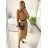 Šaty letní na ramínka dámské (S/M ONE SIZE) ITALSKÁ MÓDA IMPBB22E9511