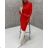 Warmes Langarm-Strickkleid für Damen (Einheitsgröße S/M) ITALIAN FASHION IMD221070