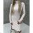 Warmes Langarm-Strickkleid für Damen (Einheitsgröße S/M) ITALIAN FASHION IMD221070