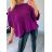 Gestrickter Langarmpullover für Damen in Übergröße (XL/2XL ONE SIZE) ITALIAN FASHION IMD23618