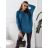 Strickpullover dünner Rollkragen Langarm Damen (L / XL ONE SIZE) ITALIAN FASHION IMD211110
