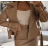 Damen-Langarm-Lederjacke (S/M Einheitsgröße) ITALIAN FASHION IMPBB234475Z