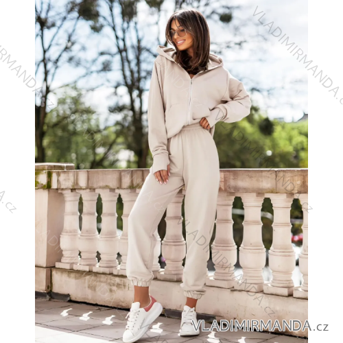 Langarm-Trainingsanzug und Sweatshirt-Set für Damen (Einheitsgröße S/M) ITALIAN FASHION IMPGM232633