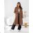 Langarm-Hemdkleid für Damen (Einheitsgröße S/M/L) ITALIAN FASHION IMC22658
