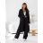 Langarm-Hemdkleid für Damen (Einheitsgröße S/M/L) ITALIAN FASHION IMC22658