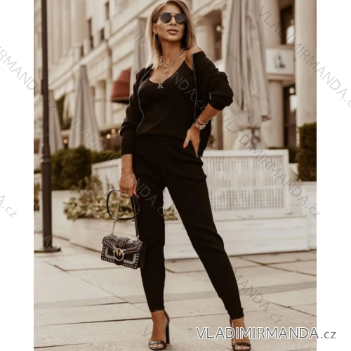 Langarm-Trainingsanzug und Sweatshirt-Set für Damen (Einheitsgröße S/M) ITALIAN FASHION IMPGM232633