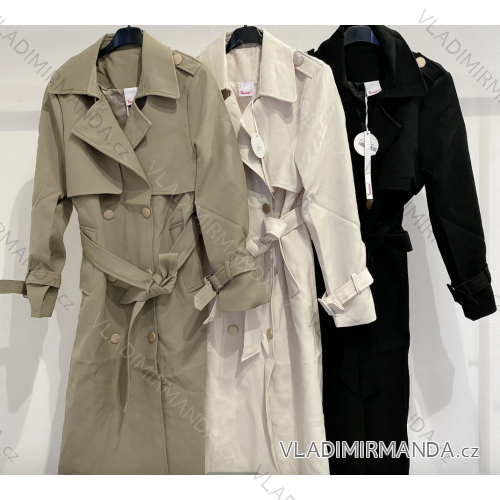 Langärmliger Trenchcoat für Damen (S/M EINHEITSGRÖSSE) ITALIAN FASHION IMPMD233611503