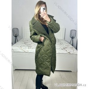 Lange Damen Fleecejacke (SML-XL) ITALIAN FASHION IMD211106
