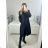 Lange Damen Fleecejacke (SML-XL) ITALIAN FASHION IMD211106