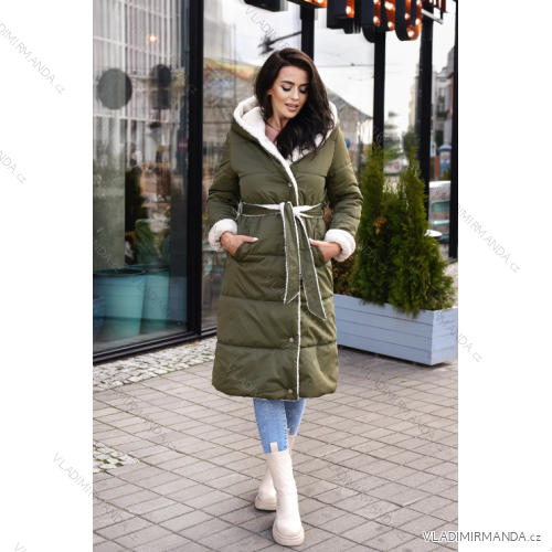 Wintermantel mit Fell Langarm Damen (SL) ITALIAN FASHION IMPTI23TR2023009