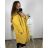 Damenmantel (S-M-L ONE SIZE) Italienische Mode IM820058 4XL / 5XL gelb