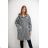 Langärmliger Damenmantel in Übergröße (2XL/3XL ONE SIZE) ITALIAN FASHION IMC23346 3xl / 4xl weiß