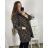 Langärmliger Damenmantel in Übergröße (2XL/3XL ONE SIZE) ITALIAN FASHION IMC23346 3xl / 4xl weiß