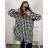 Langärmliger Damenmantel in Übergröße (2XL/3XL ONE SIZE) ITALIAN FASHION IMC23346 3xl / 4xl weiß