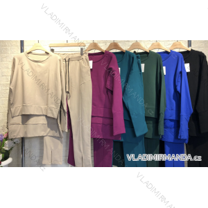Langarm-Trainingsanzug und Sweatshirt-Set für Damen (Einheitsgröße S/M) ITALIAN FASHION IMPGM232633