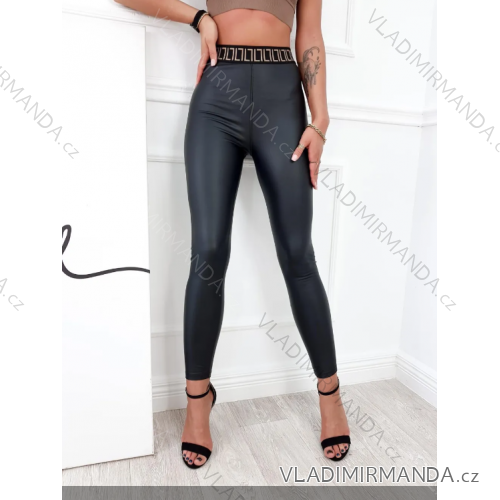 Lange Lederleggings für Damen (XS-L) ITALIAN FASHION IMPTI23TR1852