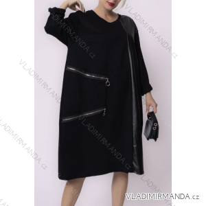 Damen-Kleid mit langen Ärmeln und Anhänger (Einheitsgröße S/M) ITALIAN FASHION IMPLI2371653