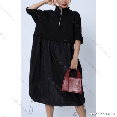 Damen-Kleid mit langen Ärmeln und Anhänger (Einheitsgröße S/M) ITALIAN FASHION IMPLI2371653