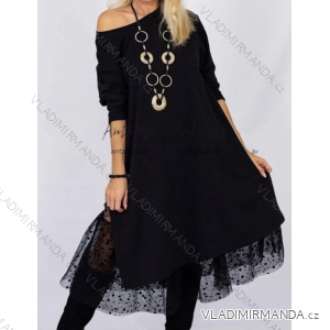Damen-Kleid mit langen Ärmeln und Anhänger (Einheitsgröße S/M) ITALIAN FASHION IMPLI2371653