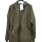 Langärmliger, übergroßer Kapuzenpullover mit Reißverschluss für Damen (S/M EINHEITSGRÖSSE) ITALIAN FASHION IMPLI2324515