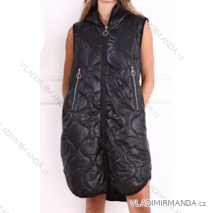 Ärmellose Kapuzenweste für Damen (S/M EINHEITSGRÖSSE) ITALIAN FASHION IMPLI2334635