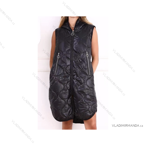 Ärmellose Kapuzenweste für Damen (S/M EINHEITSGRÖSSE) ITALIAN FASHION IMPLI2334635