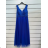 Trägerloses langes Partykleid für Damen (Einheitsgröße S/M) ITALIAN FASHION IMPSH23L676 Gold L-2XL
