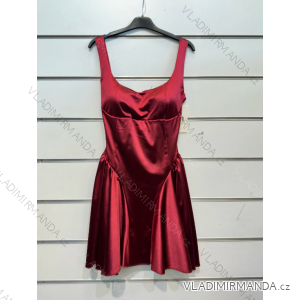 Trägerloses kurzes Partykleid für Damen (S/M EINHEITSGRÖSSE) ITALIAN FASHION IMPSH23V6525