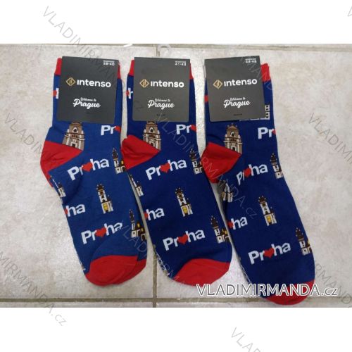 Happy Prague Herrensocken (38-40,41-43,44-46) POLISH FASHION DPP23008