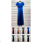 Langes, lässiges Kurzarmkleid für Damen (Einheitsgröße S/M) ITALIAN FASHION IMPSH236540 Gold S / M