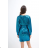 Langarm-Partykleid für Damen (S/M EINHEITSGRÖSSE) ITALIAN FASHION IMPSH235429