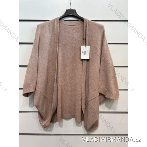 Damen-Strickjacke mit langen Ärmeln (Einheitsgröße S/M) ITALIAN FASHION IMPSH23W-13