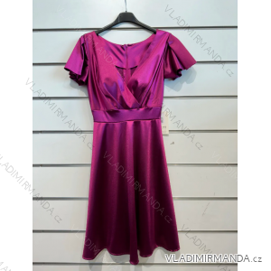 Kurzes, lässiges Kurzarmkleid für Damen (Einheitsgröße S/M) ITALIAN FASHION IMPSH236544