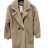 Langärmliger Teddy-Mantel für Damen (S/M EINHEITSGRÖSSE) ITALIAN FASHION IMPLI23teddy3614