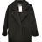Langärmliger Teddy-Mantel für Damen (S/M EINHEITSGRÖSSE) ITALIAN FASHION IMPLI23teddy3614