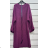 Damen-Strickkleid mit Gürtel und langen Ärmeln (Einheitsgröße S/M) ITALIAN FASHION IMPSH235162