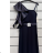 Trägerloses langes Partykleid für Damen (Einheitsgröße S/M) ITALIAN FASHION IMPSH2360055 rot S / M