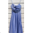 Trägerloses langes Partykleid für Damen (Einheitsgröße S/M) ITALIAN FASHION IMPSH2360055 dunkelblau S / M