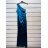 Trägerloses langes Partykleid für Damen (Einheitsgröße S/M) ITALIAN FASHION IMPSH2360055 dunkelgrün S / M