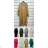 Damen-Strickjacke mit langen Ärmeln (Einheitsgröße S/M) ITALIAN FASHION IMPSH232018A