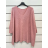Damen-Strickpullover mit langen Ärmeln in Übergröße (Einheitsgröße S/M) ITALIAN FASHION IMPSH23969V