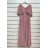 Kurzärmliges Partykleid für Damen in Übergröße (XL/2XL EINHEITSGRÖSSE) ITALIAN FASHION IMPSH23C641 hellblau XL/2XL