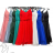 Kurzes Partykleid mit Trägern für Damen (Einheitsgröße S/M) ITALIAN FASHION IMPSH23C666 blau S / M