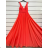 Trägerloses langes Partykleid für Damen (Einheitsgröße S/M) ITALIAN FASHION IMPSH2360055 beige S / M