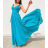 Trägerloses langes Partykleid für Damen (Einheitsgröße S/M) ITALIAN FASHION IMPSH2360055 beige S / M