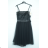 Trägerloses langes Partykleid für Damen (Einheitsgröße S/M) ITALIAN FASHION IMPSH2360055 dunkelblau S / M