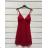 Trägerloses langes Partykleid für Damen (Einheitsgröße S/M) ITALIAN FASHION IMPSH2360055 beige S / M