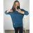 Langarm-Tunika für Damen mit Übergröße (UNI XL-2XL) ITALIAN FASHION IM720050